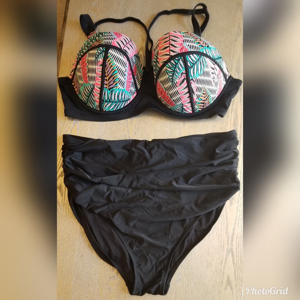 Strappy Two Piece Swimsuit